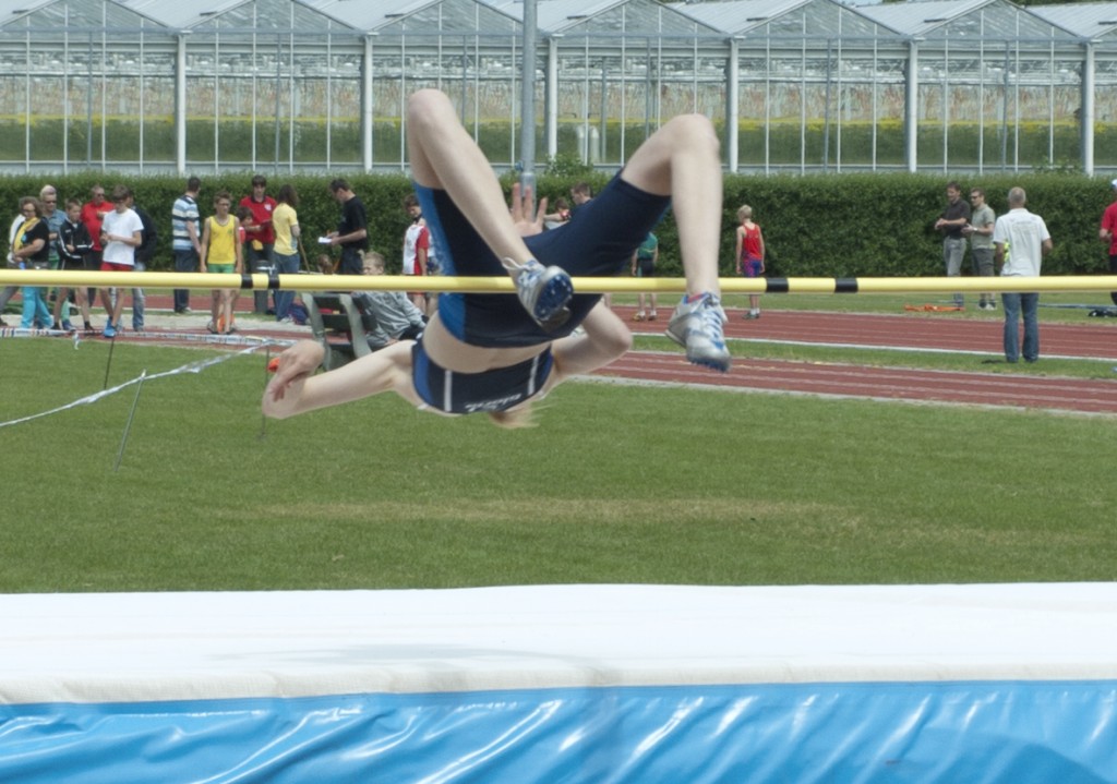 Jolien gaat hier soepel over de 1 meter 40.