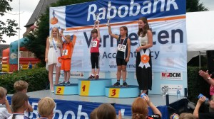 Onze Chaamse Femke op het podium! 