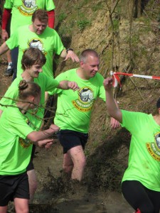 Zelfs Koen door de bagger